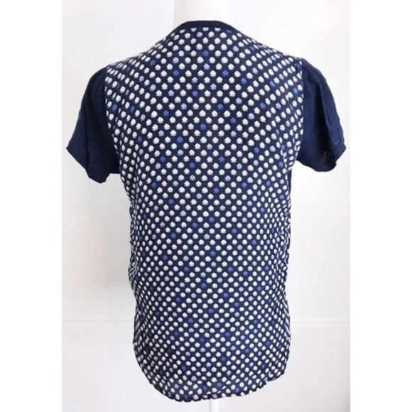 J. Crew • Navy with White Floral Back Panel - Picture 2 of 4
